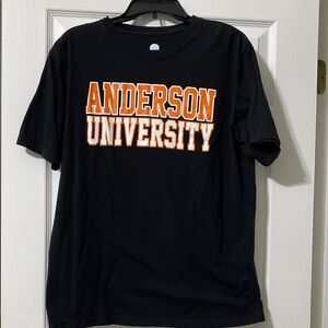 Anderson University Black T-Shirt